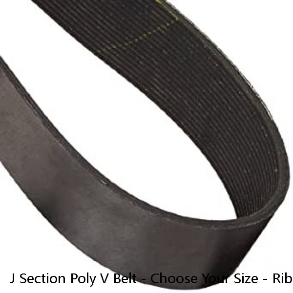 J Section Poly V Belt - Choose Your Size - Rib Count 