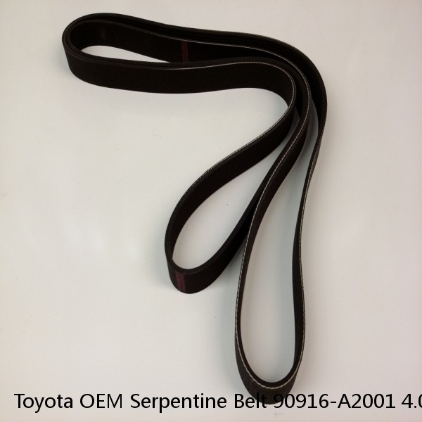 Toyota OEM Serpentine Belt 90916-A2001 4.0 Liter Tacoma Tundra 2005-2015 Factory