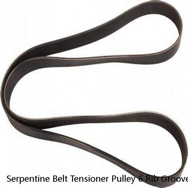 Serpentine Belt Tensioner Pulley 6 Rib Groove V8 4.8L 5.3L 6.0L 6.2L Silverado