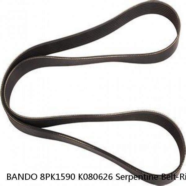 BANDO 8PK1590 K080626 Serpentine Belt-Rib Ace Precision Engineered VRibbed Belt 