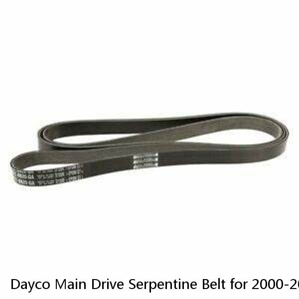 Dayco Main Drive Serpentine Belt for 2000-2006 Toyota Tundra 4.7L V8 wk